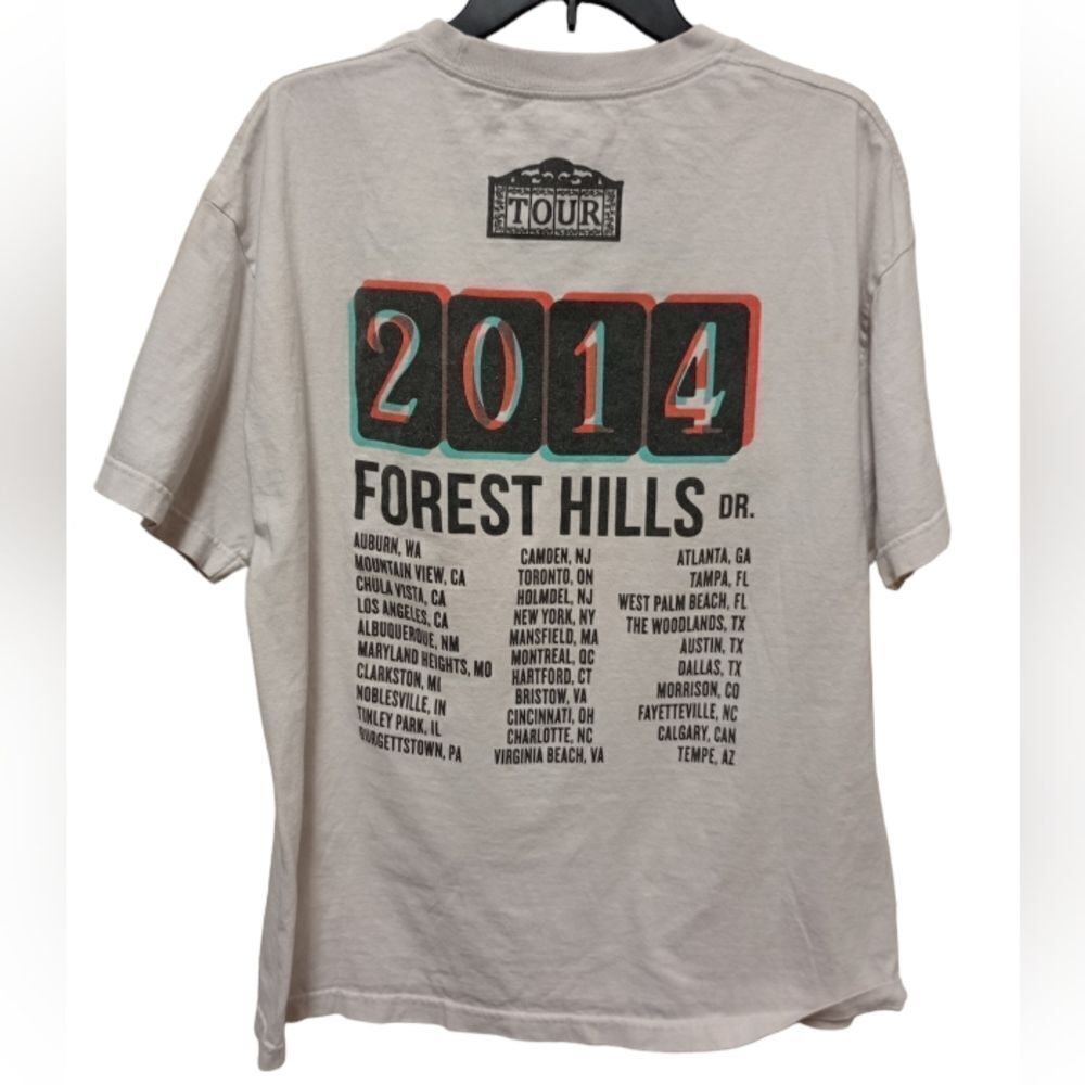 J Cole 2014 tour band tee - Picture 3 of 3